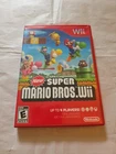 New Super Mario Bros. Wii (Nintendo Wii, 2009) CIB Tested Free Ship