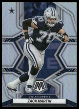 Zack Martin 2022 Panini Mosaic #233 Silver Dallas Cowboys