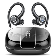 Wireless Earbuds Bluetooth 5.3 Headphones Sports, 48H Over Ear Buds with ENC ...