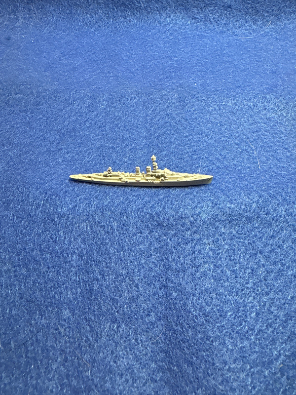 GHQ Micronauts WWII  1/2400, German CL  Emden, cleaned, assembled and primed