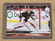 2024-25 Upper Deck Series 2 #371 Anton Forsberg Ottawa Senators Card