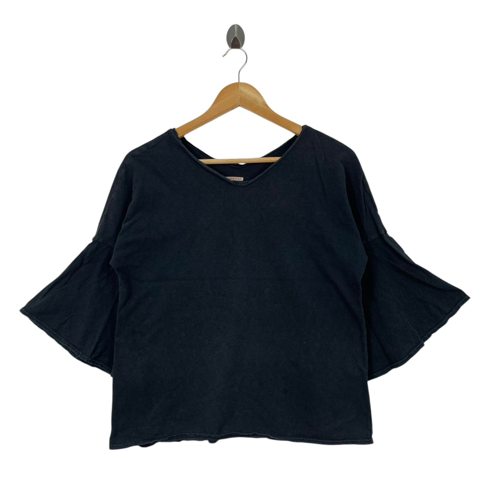 Vintage KAPITAL Big Arm Plain Japanese Brand Tshirt