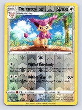 Delcatty 211/264 Uncommon Fusion Strike Pokemon Reverse Holo NM/M