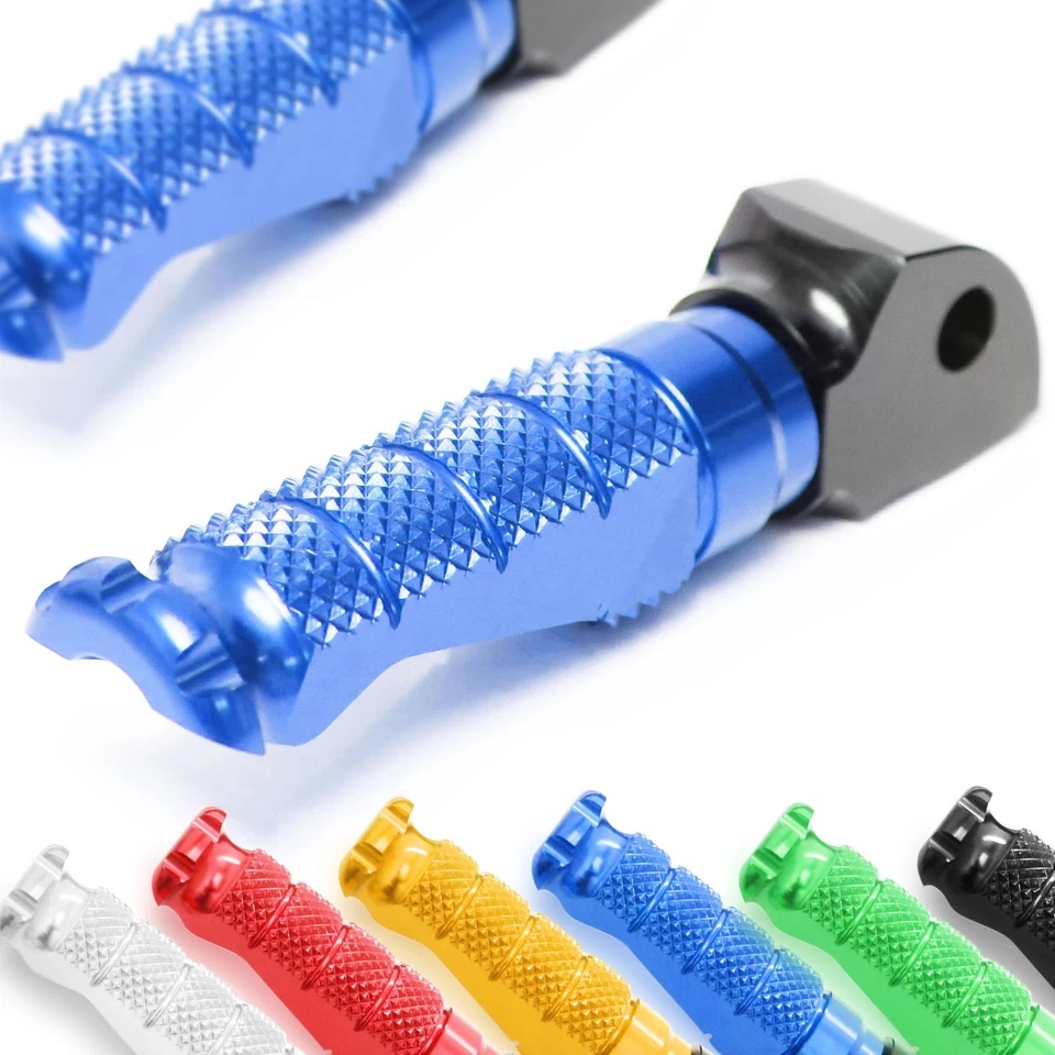 R-FIGHT Blue Rear Foot Pegs For Aprilia Dorsoduro 1200 11 12 13 14 15 16 17 18 Foto 2 de 4