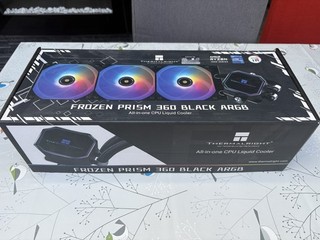 Thermaltake AIO Frozen Prism 360 black RGB including 3 x 120 fans