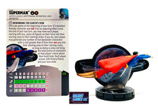 DC Heroclix Superman 064 w/ Card Masters of Time Set