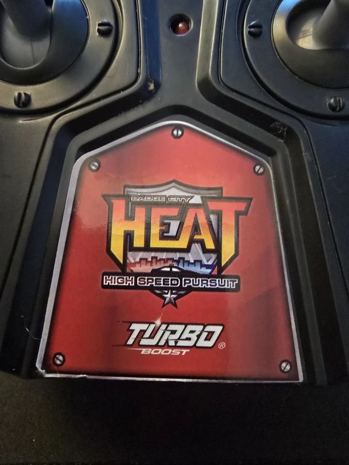 Jada RC Remote Controller ONLY Heat High Speed Pursuit Turbo Boost 2.4GHz TESTED - Image 3 of 4