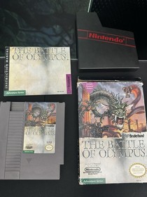 Nintendo NES la Batalla del Olimpo y StarTropics CIB Aut&eacute;nticos Juegos de rol OEM