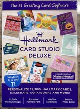 Hallmark Card Studio Software - Create Custom Cards Calendars Scrapbooks  More