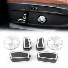 6X Inner Car Seat Adjustment Button Trim Cover For Alfa Romeo Giulia 2017-2021
