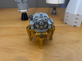 LEGO Ideas NASA Apollo Saturn V 92176 Used Incomplete Rocket Build Only