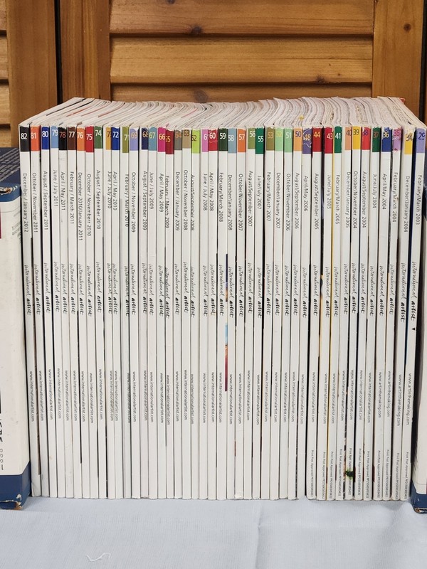 IA International Artist Magazine Lot of 43 Issues 2003 Start Variable