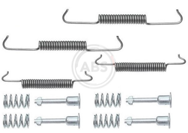 ZubehöRsatz Feststellbremsbacken A.B.S. 0793Q FüR Peugeot Fiat CitroËN 406 806-image