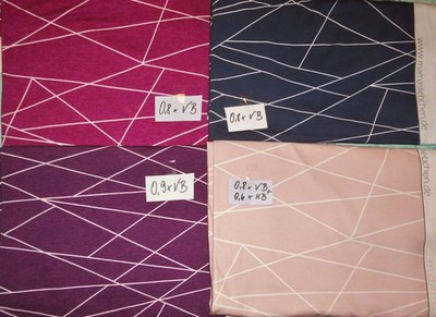 Mamasliebchen Jersey-Stoff Meterware shapelines 3,6 m x VB