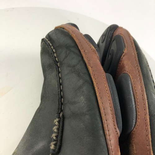 Zapatos Olukai Para Hombre US 10 EUR 43 Moloa Cuero Sin Cordones Sin usar, en Caja, Puntera Negros 10128-4033 - Imagen 7 de 10