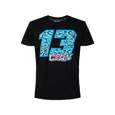 Celestino Vietti 13 Herren T-Shirt schwarz Größe S Offiziell MotoGP