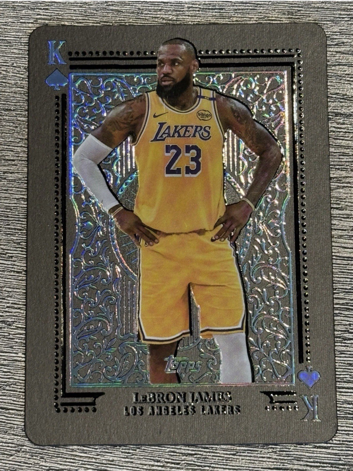 2025-26 Topps Basketball Lebron James All Kings Case Hit SSP AK-3