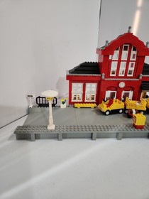 Lego&reg; 9V Train Railway Station 2150 99% Complete Missing Figures Vintage Rare 