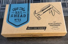 New Gentlemen's Hardware Hit the Nail on The Head Multi-tool No. 51