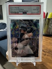 Travis Bazzana 2025 Panini Prizm Blue Prizmatic #/99 PSA 10 Prospect RC