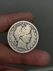 1896- O Barber Silver Half Dollar