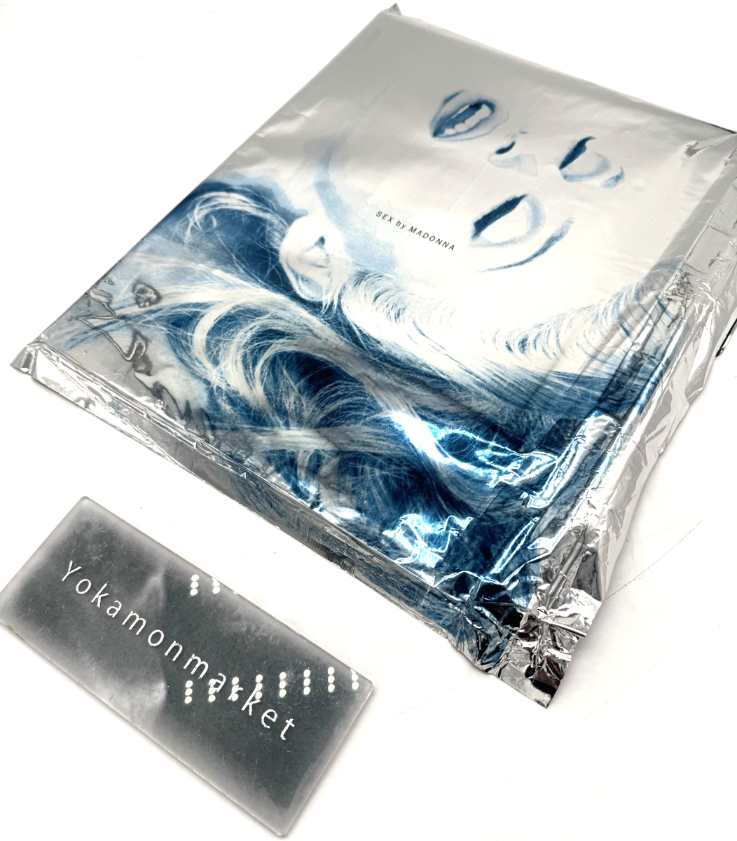 Sex by Madonna Photo Book 1992 With Box and CD Used From Japan In