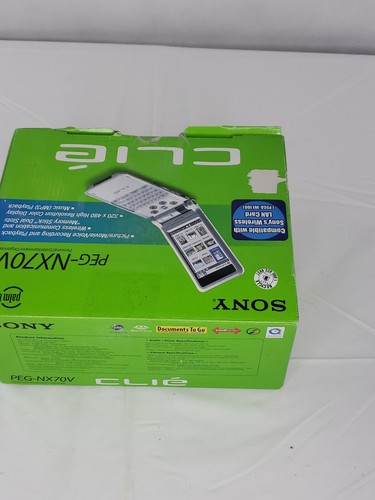 Vintage Sony Clie Peg NX70V - Photo 3 sur 12
