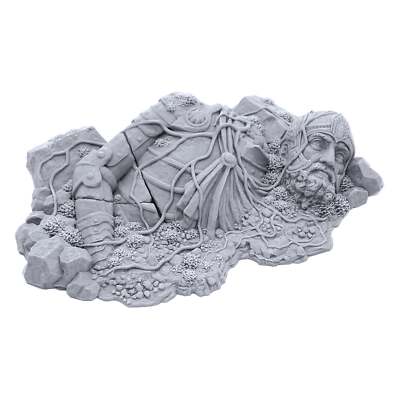 Giant Statue by Printable Scenery, 3D Printed Tabletop RPG Scenery 15mm 28mm