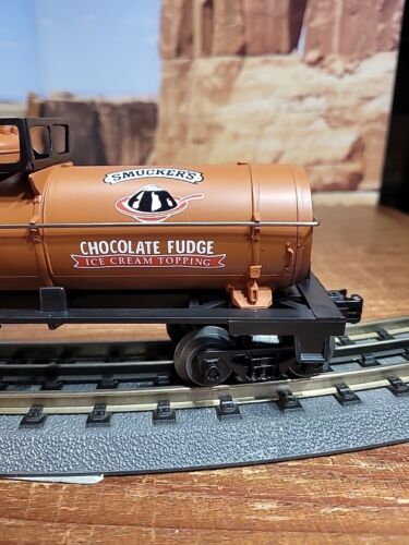 Lionel O Gauge Smuckers Single Dome Tank Car 7-99007 - Picture 10 of 20