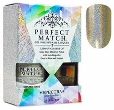 LeChat Perfect Match Spectra Soak off Gel + Nail Lacquer #SPMS02 Cosmic Rays