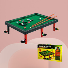16" x 13" Mini Table Billiards Kid Pool Toy Game Parent-child Interactive Play