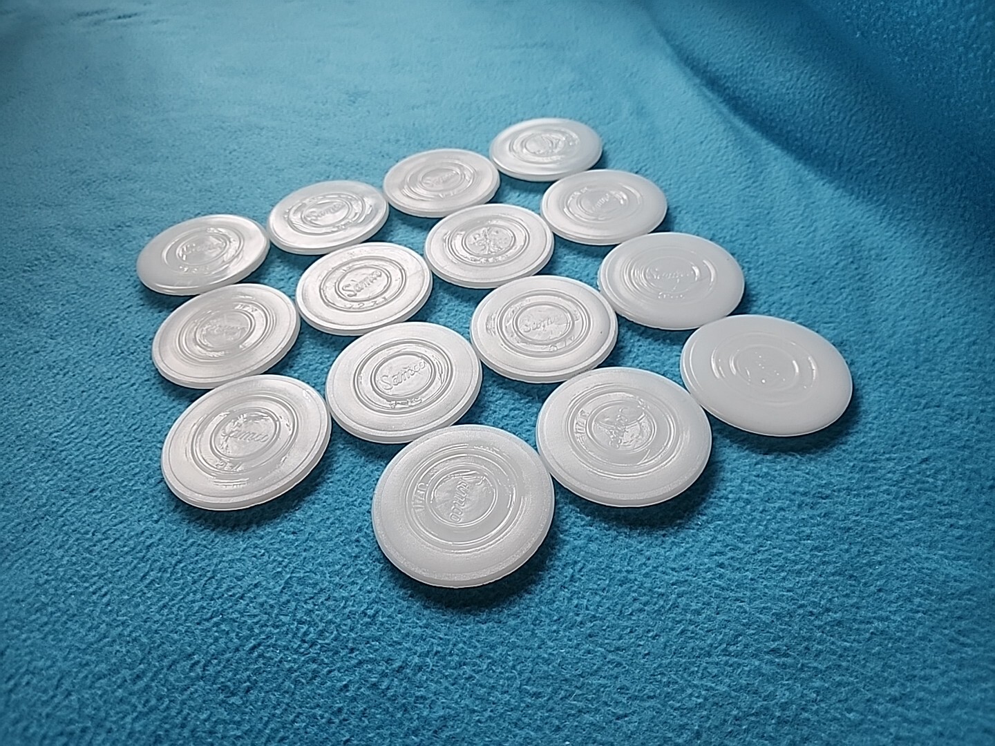 Lot Of 15 Vintage Samco White Milk Glass Canning Jar Lid Inserts eBay