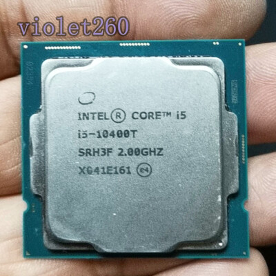 CPU Intel Core i5-10400T CPU 10th Gen Intel Core i5-10400T CPU 2.0GHz (Turbo 3.6GHz) 6