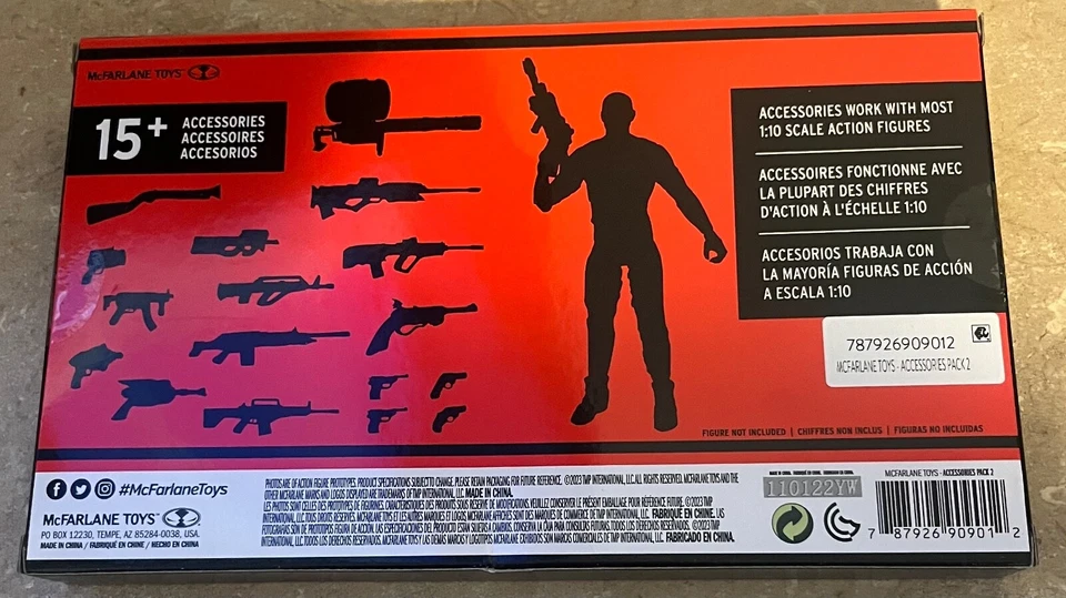 McFarlane Toys 2023 accesorio de lujo (municiones) ¡exclusivo! Foto 2 de 2