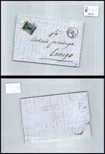 Storia postale Regno VEII da Venezia a Lonigo VI sassone 26