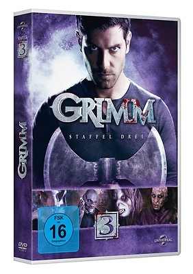 GRIMM - STAFFEL 3 - 6 DVD NEU 