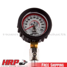 Longacre 52004 Standard 2" Tire Pressure Gauge 0-60 PSI GID