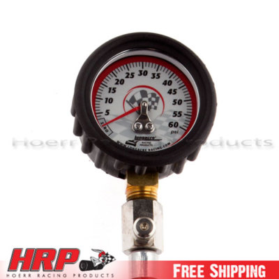 Longacre 52004 Standard 2'' Tire Pressure Gauge 0-60 PSI GID