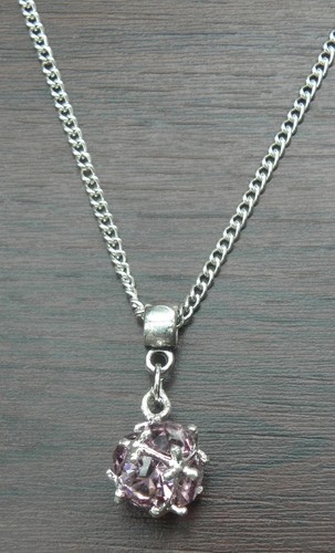 Juni Geburtsstein Anhänger Halskette 45.7cm Oder 61cm Kette Geburt Stein Charm - Bild 3 von 6