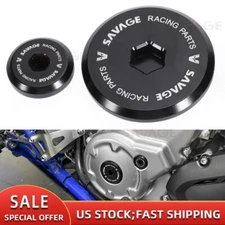 Engine Plug Crankcase Cover Oil Filler Screws For YAMAHA YZ250F YZ450F YFZ450X/R