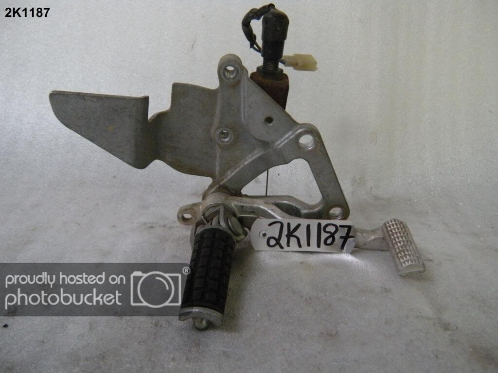 KAWASAKI ZX 250A 89 - 90 RH RIDER CONTROLS GENUINE STANDARD