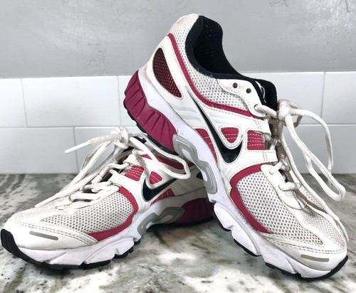 Nike Air Moto 8 Fitsole 2 Running Athletic Sneaker Shoe White Pink US Wmn's  Sz 7 | eBay