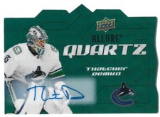 Thatcher Demko 2022-23 Upper Deck Allure Quartz Autographs #AQ-TD
