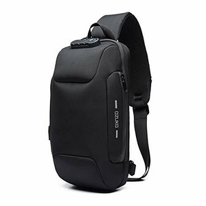 ZUK - Mochila estilo bandolera antirrobo impermeable con puerto de carga  USB\