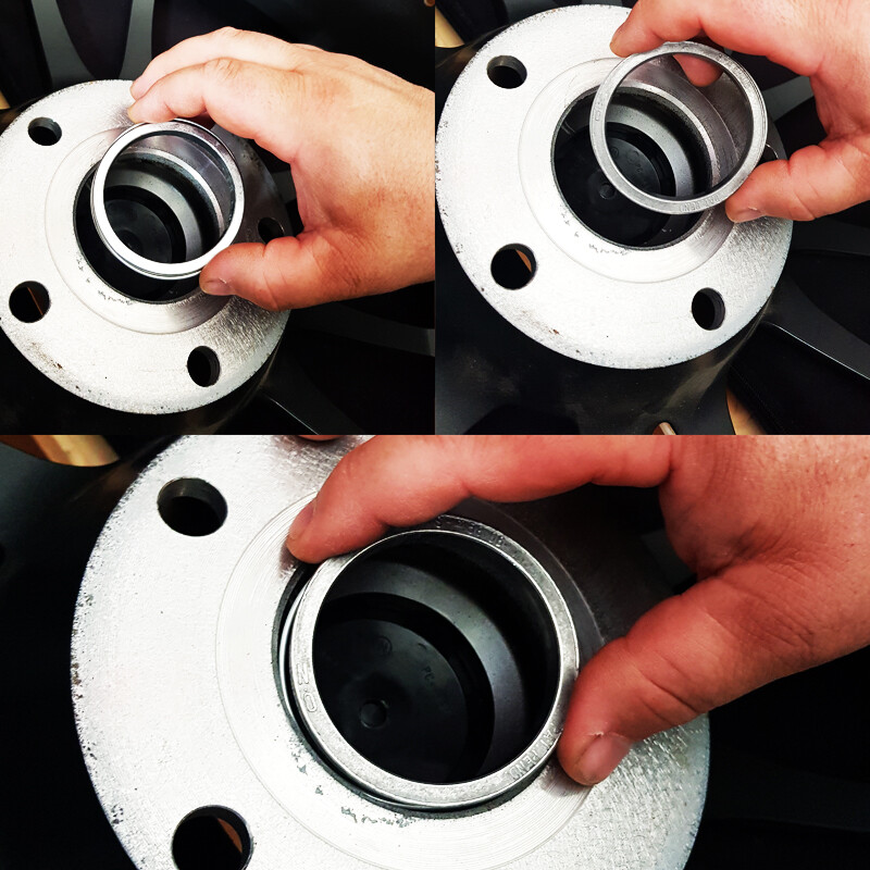 Anelli Centraggio Alluminio 66,6-57,1 Mm - 4 Pezzi Per Audi, Mercedes, VW, Seat, Skoda | Doo Engy - Foto 8