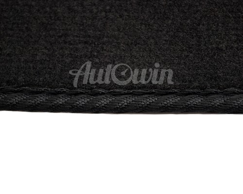 Floor Mats For Ferrari 360 Modena With Italian Emblem Black Carpets Set LHD NEW - Picture 6 of 11