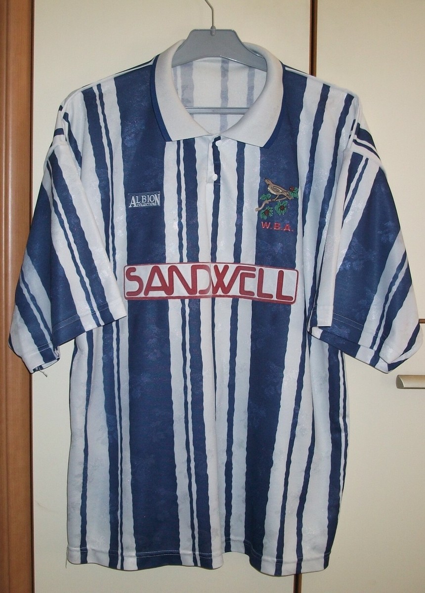 ウエストブロムウィッチアルビオン West Bromwich Albion Jersey Third shirt 1992 - 1993 Albion