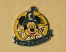 Prendedor Mickey Mouse Hechicero Walt Disney World Mikey Oculto 1 de 5 2012 Prendedor Intercambio