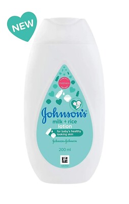 Johnson's Baby Milk and Rice Lotion, 200 ml (Free shipping world)