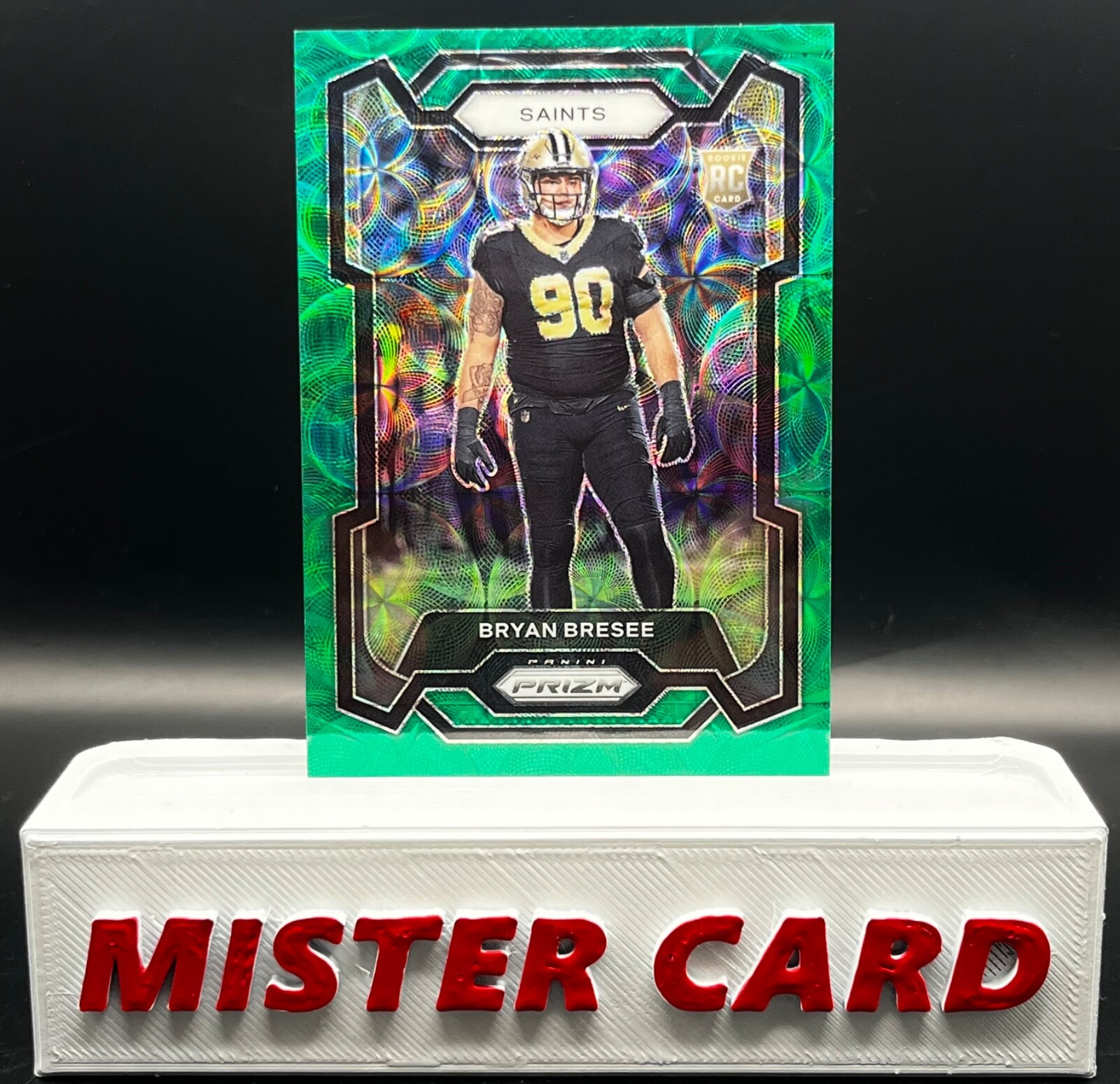 2023 Panini Prizm Green Scope Prizm 23/75 BRYAN BRESEE RC  #372 Saints